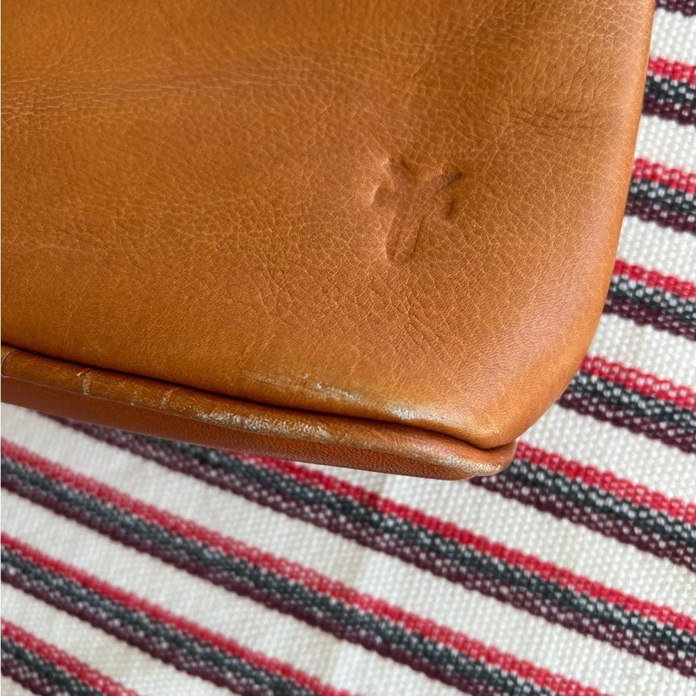 Frye Mustard Yellow Leather Shoulder Bag